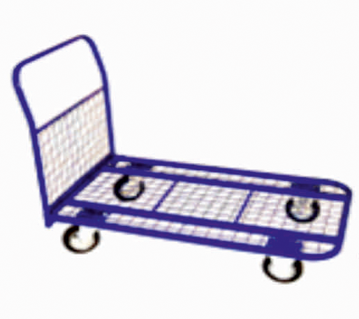 Платформенная тележка каркасная ТКС-3 (600х1000) с сетчатым покрытием